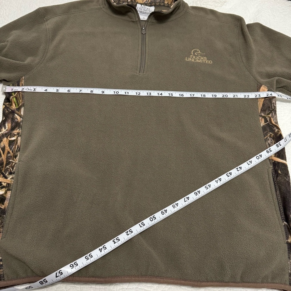 Ducks 🦆 Unlimited Men's Pullover Fleece Sweater Size: XL - Picture 8 of 8